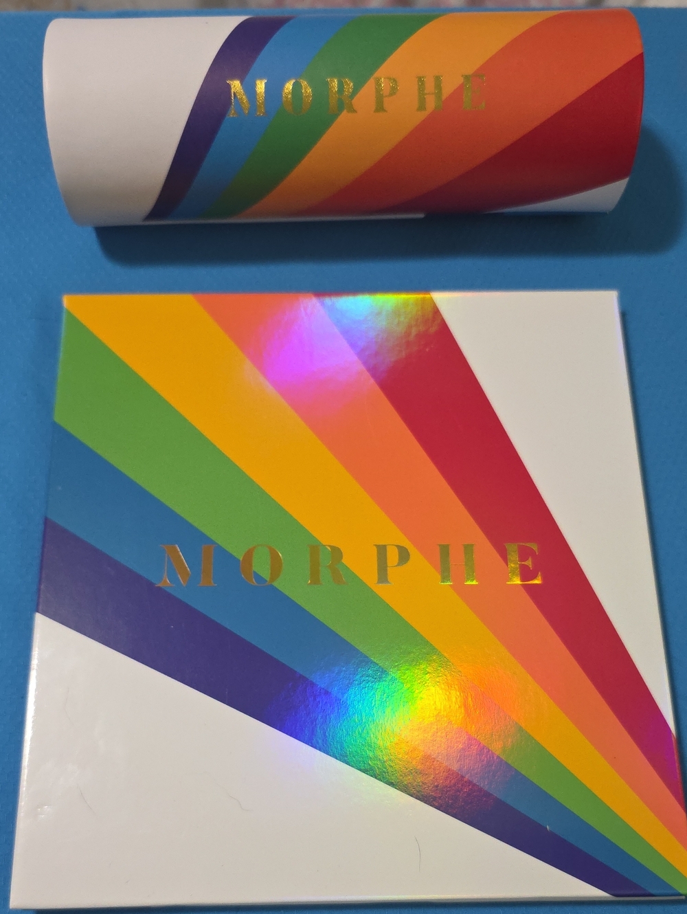 Morphe Rainbow Party Palette And Brush Set